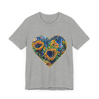 I Love Van Gogh Unisex Jersey Short Sleeve Tee