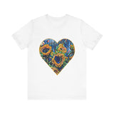 I Love Van Gogh Unisex Jersey Short Sleeve Tee