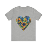 I Love Van Gogh Unisex Jersey Short Sleeve Tee